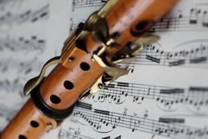 Dit is een klarinet uit ± 1820